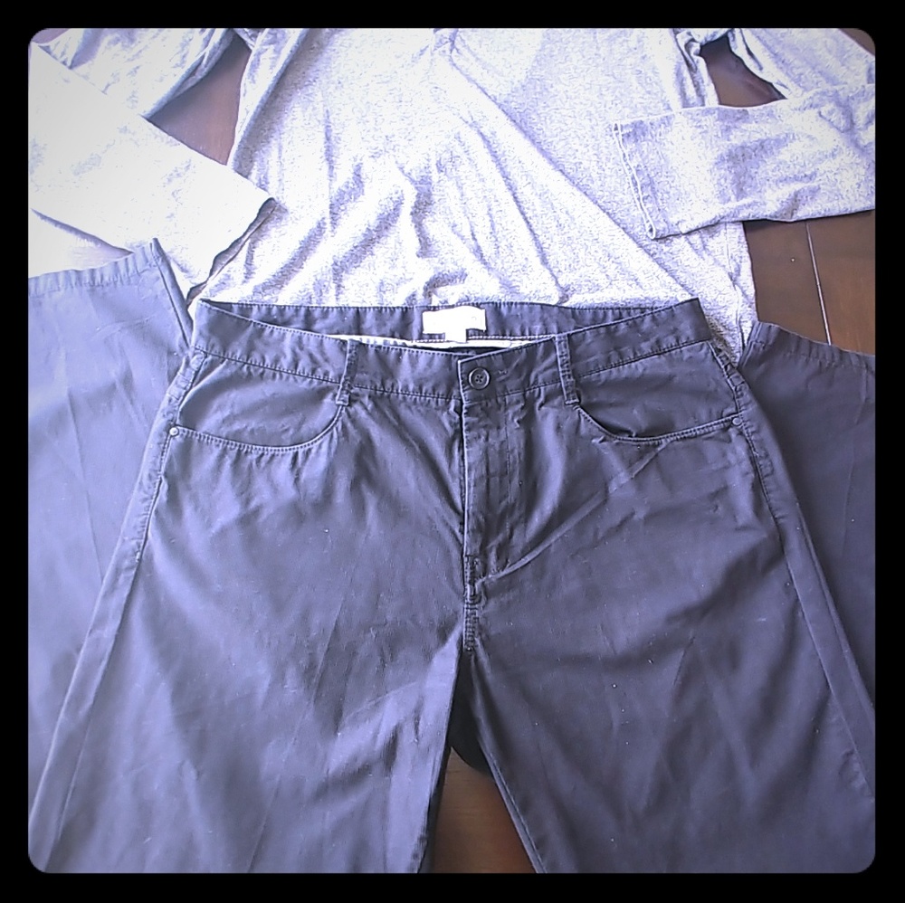 Clavin Klein black men's khakis
